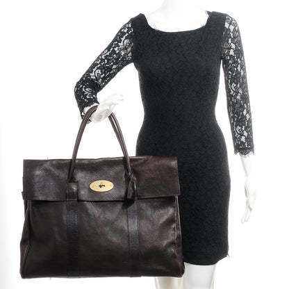 Mulberry Natural Leather Piccadilly Chocolate 2 of 10