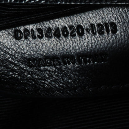 Saint Laurent Grain De Poudre Small Classic Monogram Satchel Black 13 of 21