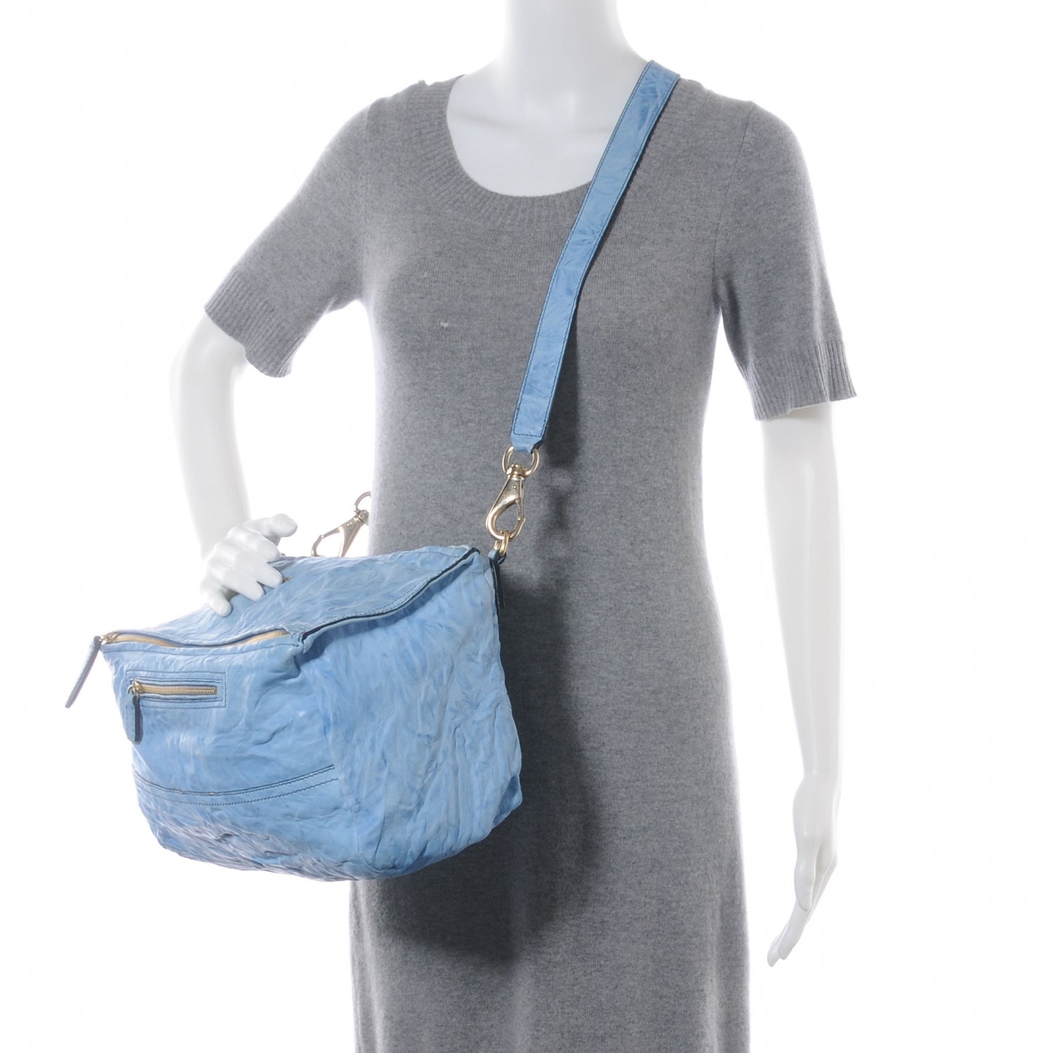 Givenchy Sheepskin Medium Pandora Sky Blue 2 of 8