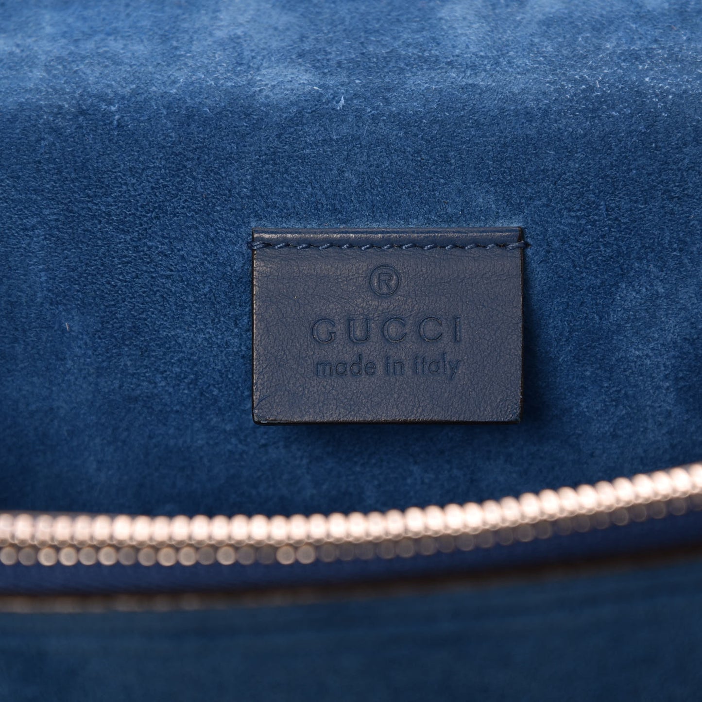 GG Supreme Monogram Medium Dionysus Shoulder Bag Blue