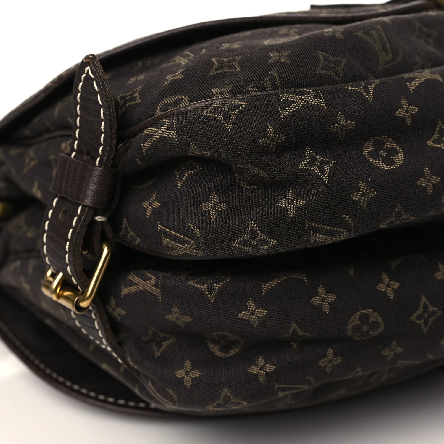 Louis Vuitton Monogram Mini Lin Saumur Ebene 8 of 9