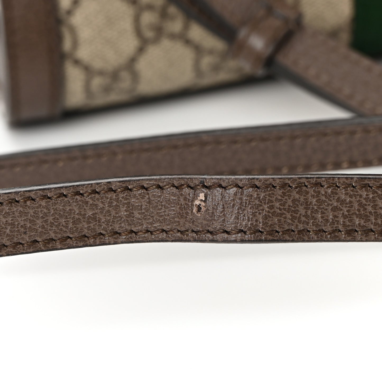 GG Supreme Monogram Small Ophidia Tote Bag Brown