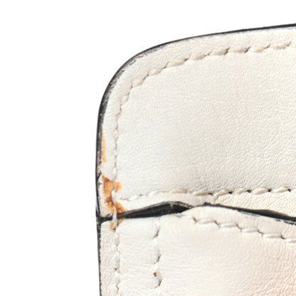 Saint Laurent Smooth Calfskin Small Cabas Monogram White 13 of 15