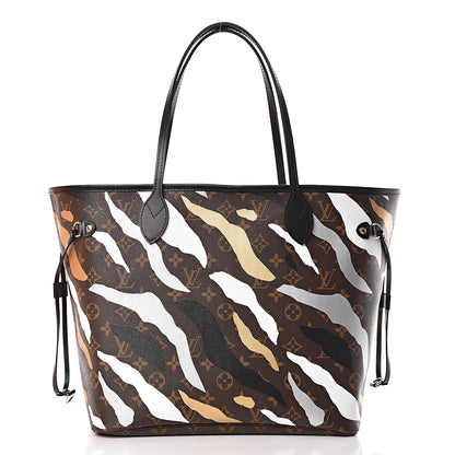 Louis Vuitton X LOL Monogram Neverfull MM Gold Silver 3 of 12