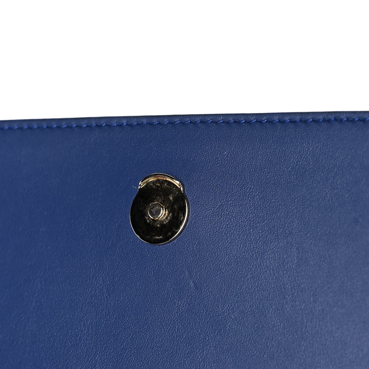 Saint Laurent Canvas Small Monogram Hibiscus Print Kate Satchel Blue 12 of 12