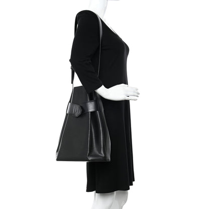 Louis Vuitton Epi Sac D'Epaule GM Black 2 of 14