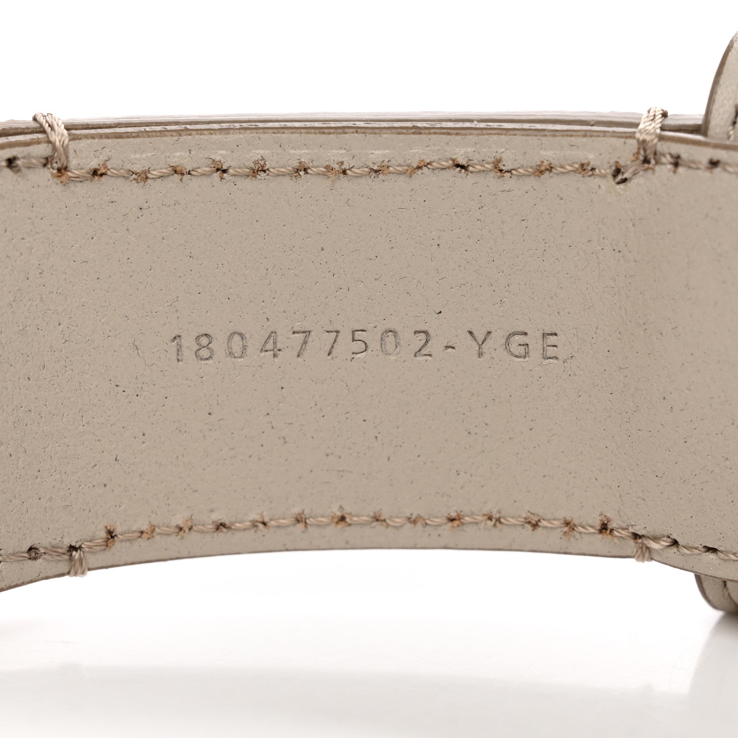 Fendi Cuoio Romano F logo Belt Tortora 3 of 6