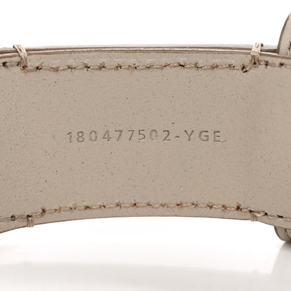 Fendi Cuoio Romano F logo Belt Tortora 3 of 6