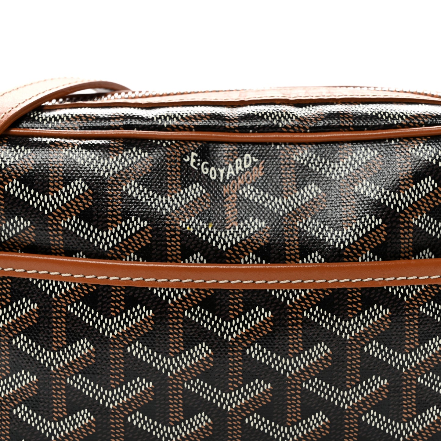Goyardine Sac Cap Vert Black Gold