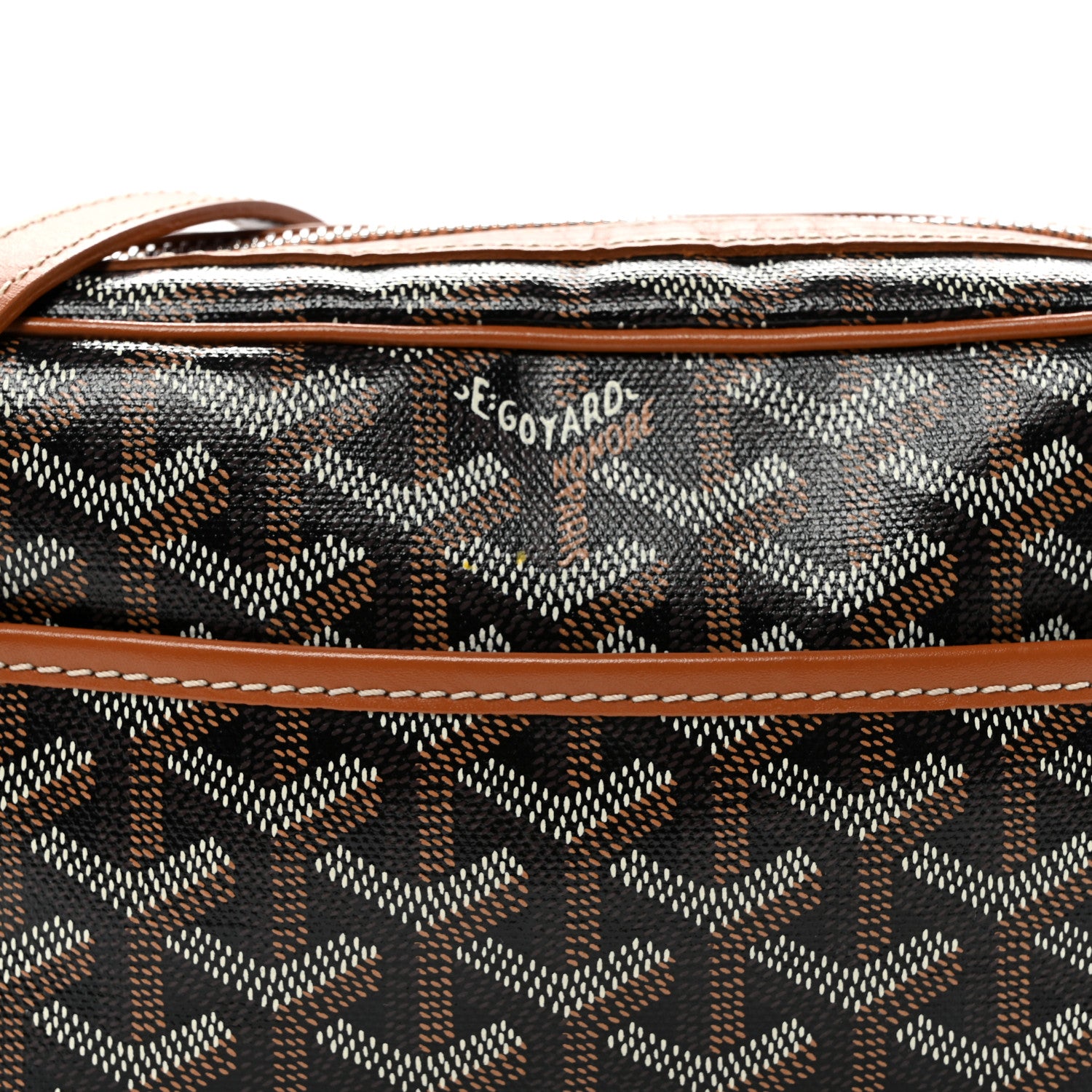 Goyard Goyardine Sac Cap Vert Black Gold 7 of 9