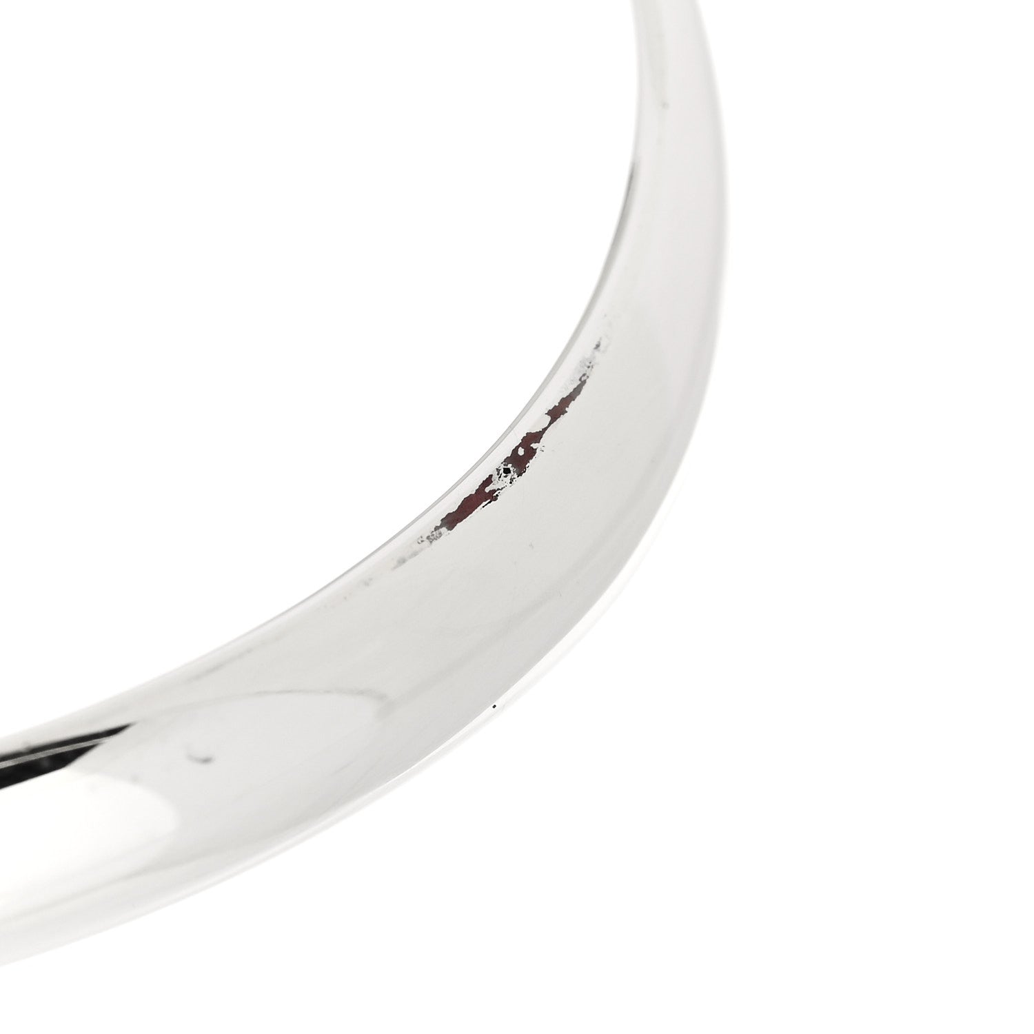 Tiffany Sterling Silver Elsa Peretti Thumbprint Cuff Bracelet 5 of 5