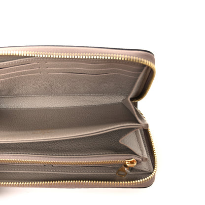Louis Vuitton Empreinte Monogram Giant Zippy Wallet Tourterelle Creme 5 of 7