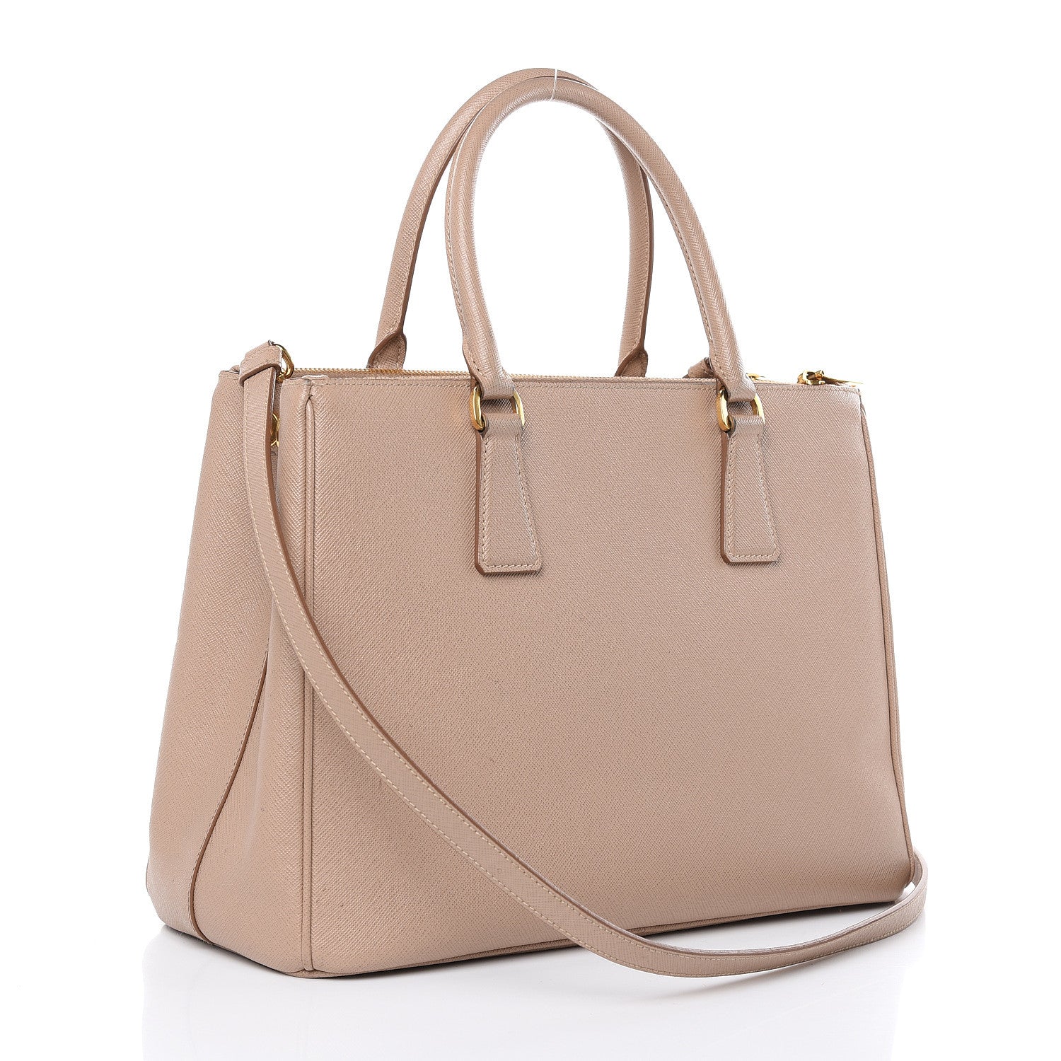Prada Saffiano Medium Galleria Double Zip Tote Cammeo 3 of 18