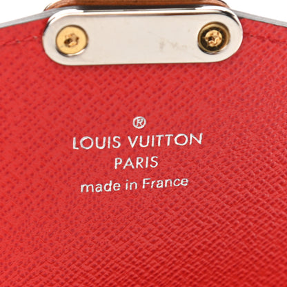 Louis Vuitton Monogram Tribal Mask Chain Wallet Rouge 6 of 10