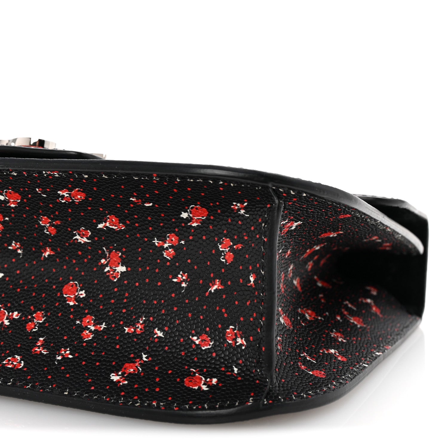 Alexander McQueen Calfskin Floral Medium Insignia Flap Multicolor 9 of 9
