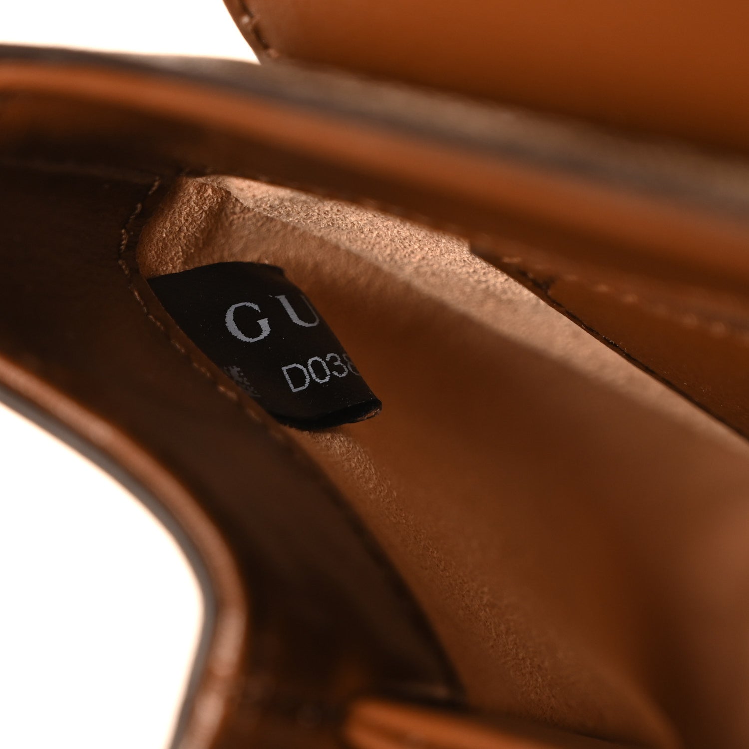 Gucci GG Supreme Monogram Azalea Calfskin Mini Horsebit 1955 Top Handle Flap Bag Beige Ebony Brown Sugar 7 of 10