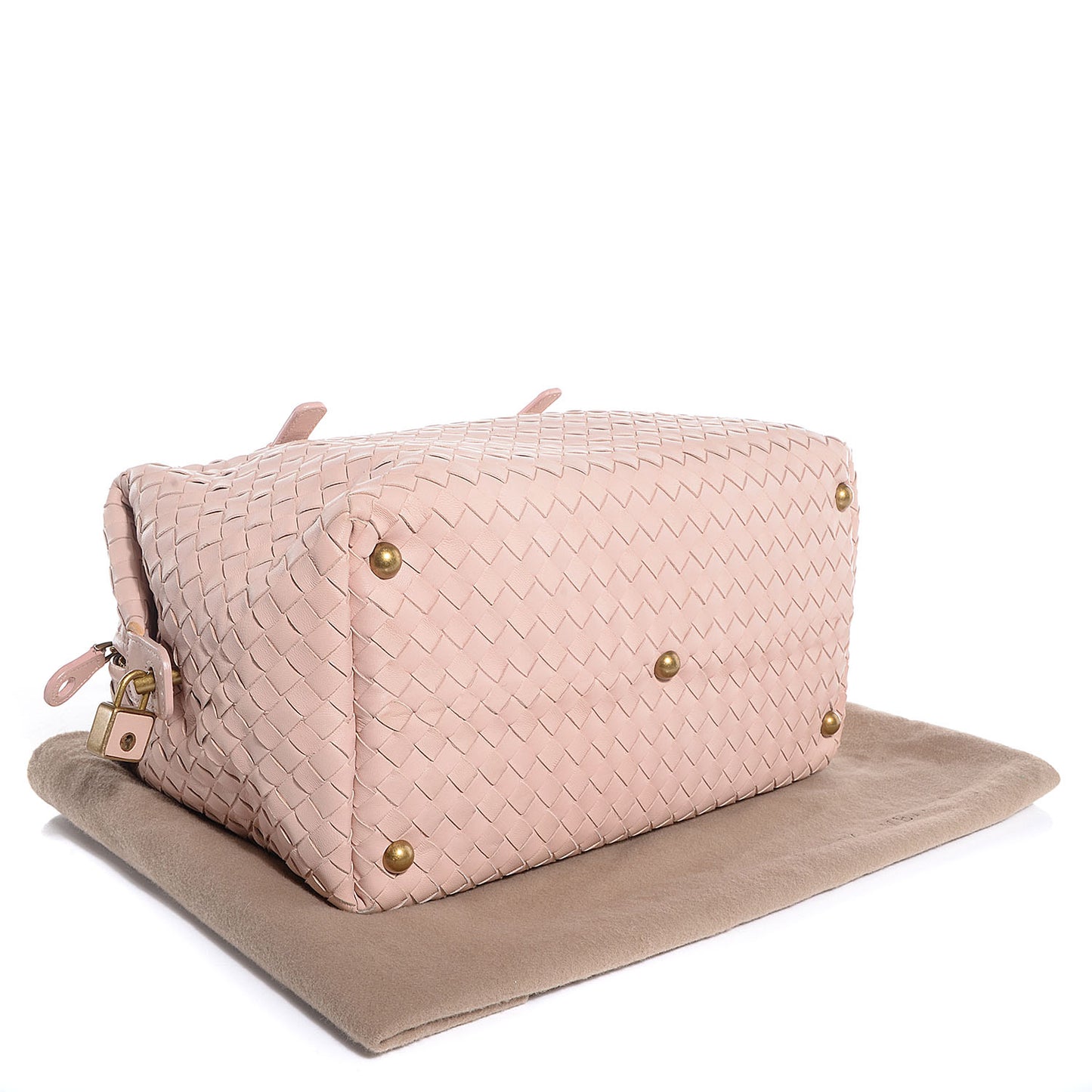 Nappa Intrecciato Montaigne Bag Lotus