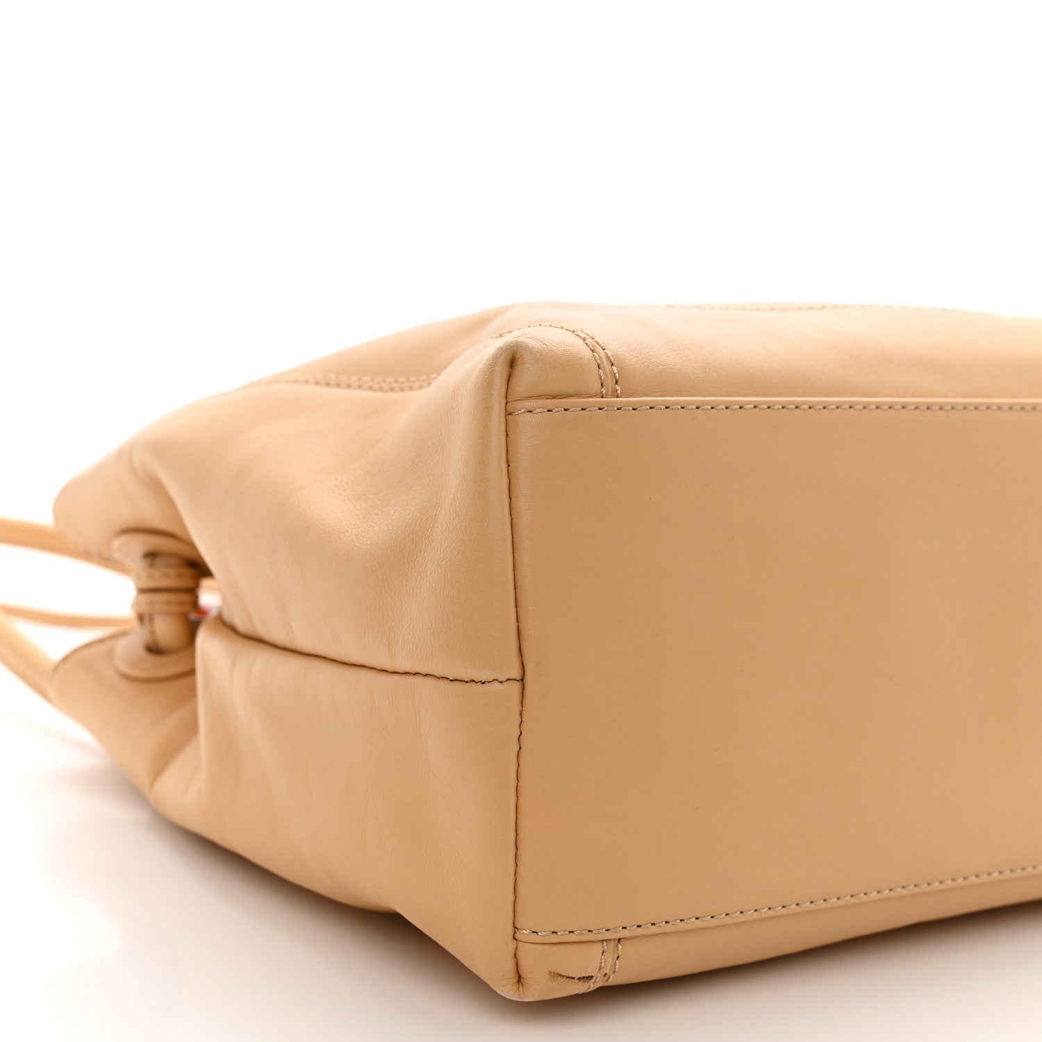 Chanel Lambskin CC Tassel Shoulder Bag Beige 9 of 13