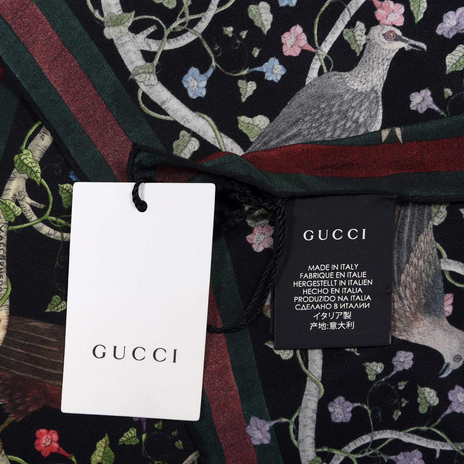 Gucci Silk Square Handkerchief 2 of 5