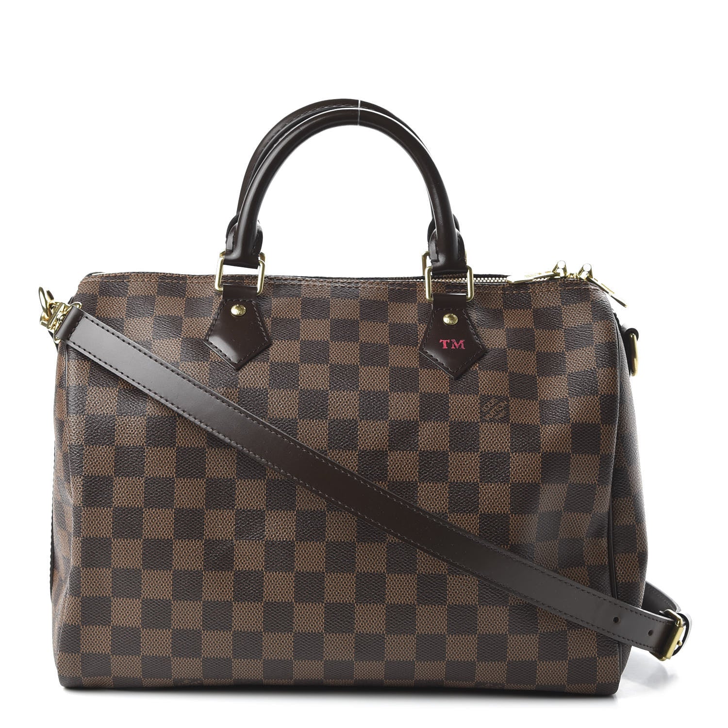 Louis Vuitton Damier Ebene Speedy Bandouliere 30 1 of 11