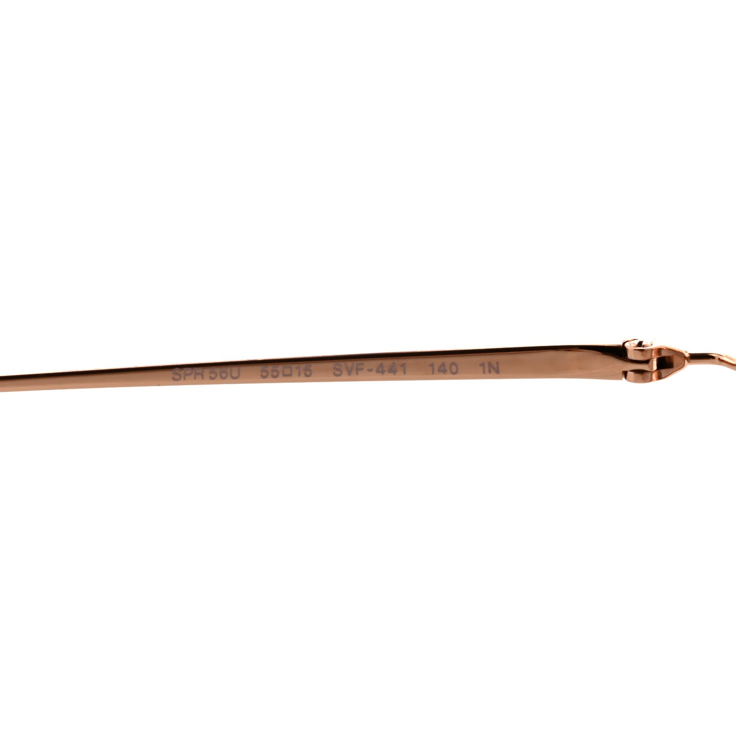 Prada Round Sunglasses SPR 56U Rose Gold 6 of 8