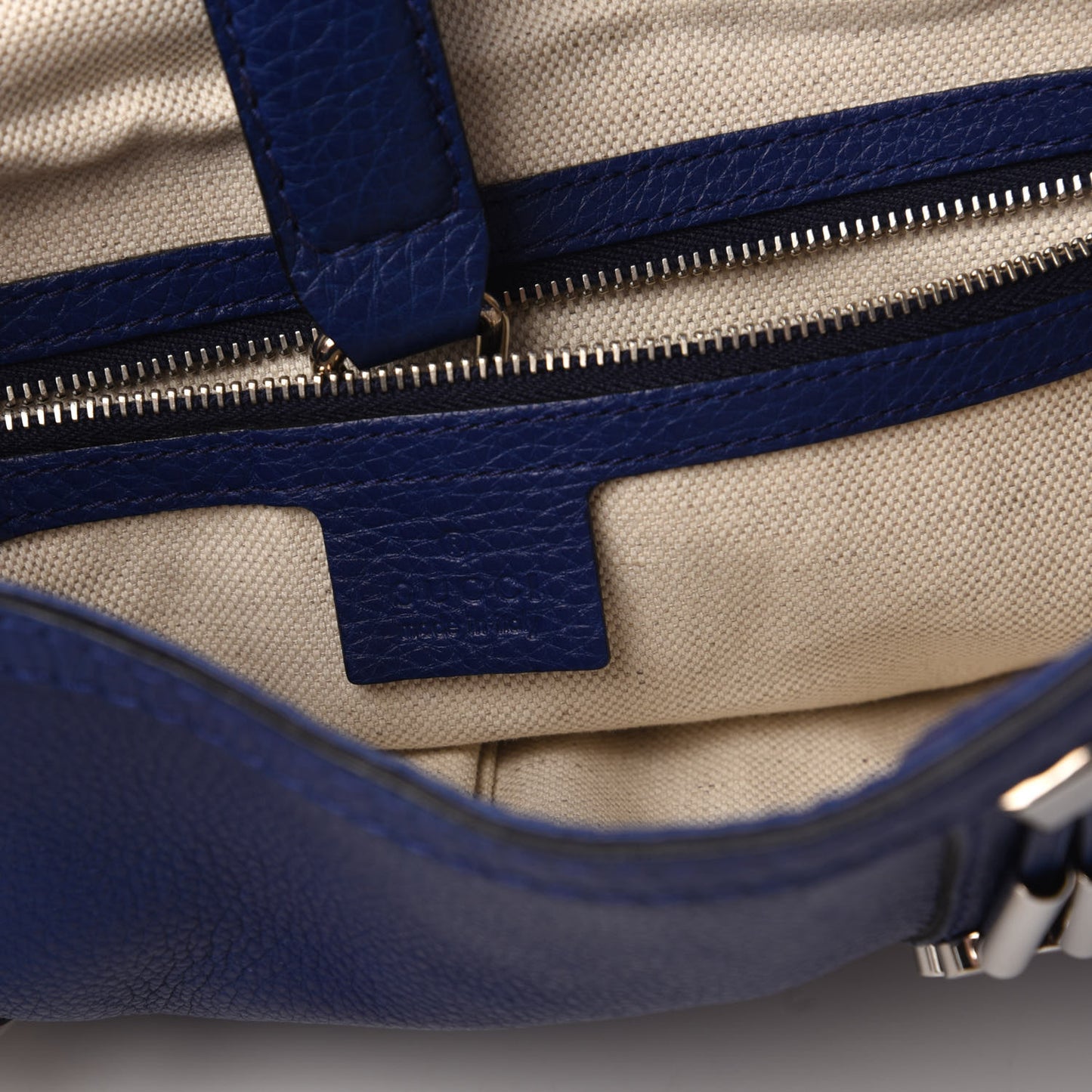 Calfskin Embellished Large New Jackie Hobo Blue