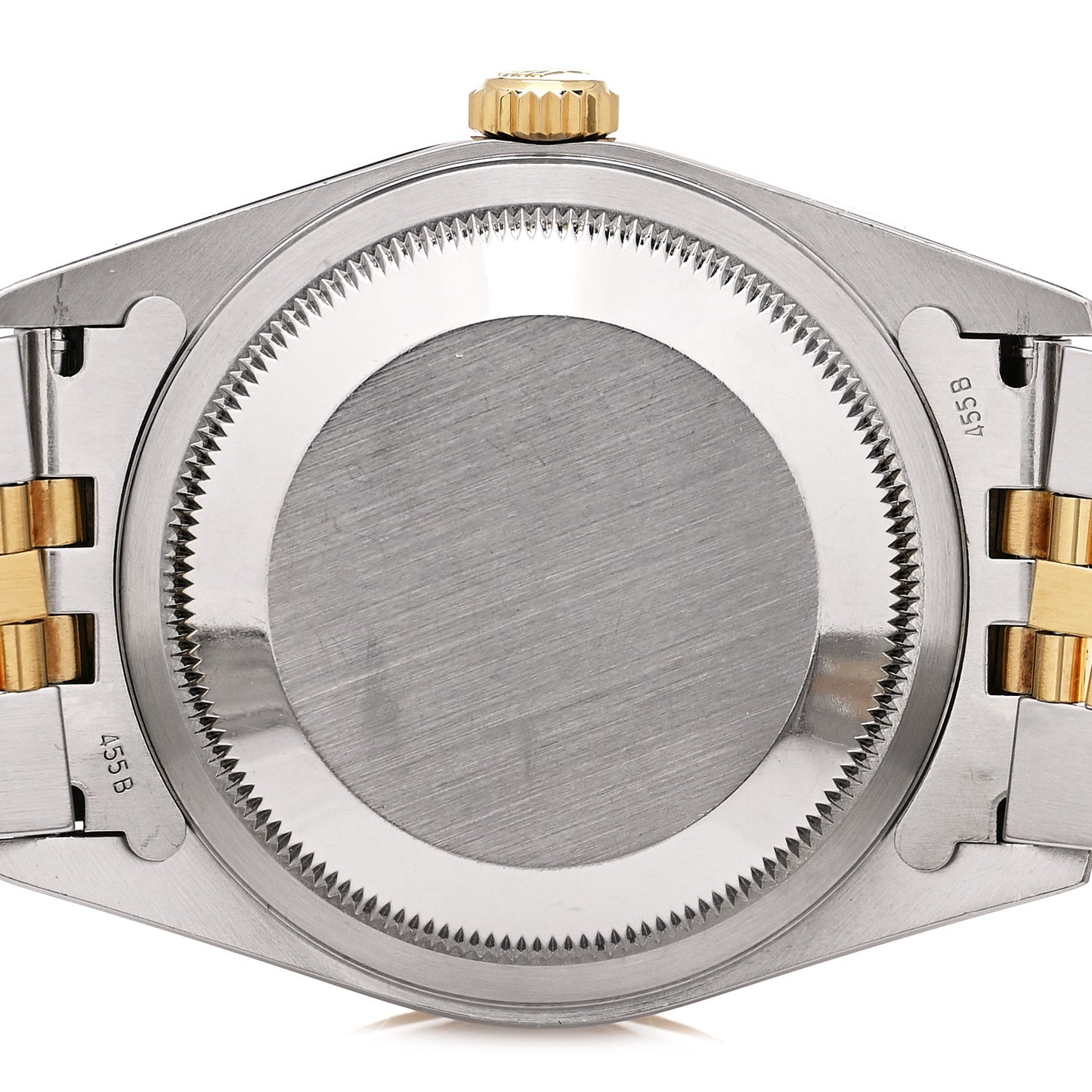 Stainless Steel 18K Yellow Gold Diamond 36mm Oyster Perpetual Datejust Watch Champagne 16233