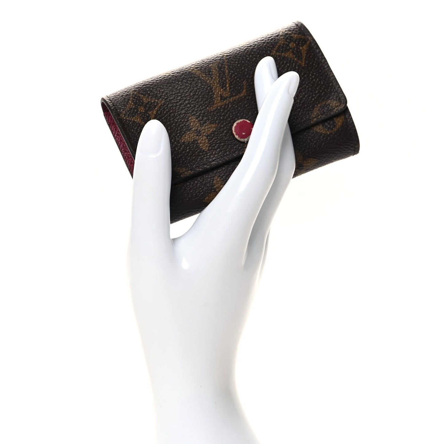 Monogram 6 Key Multicles Holder Fuchsia