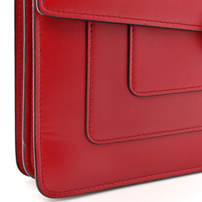 Bulgari Calfskin Serpenti Forever Shoulder Bag Red 12 of 14
