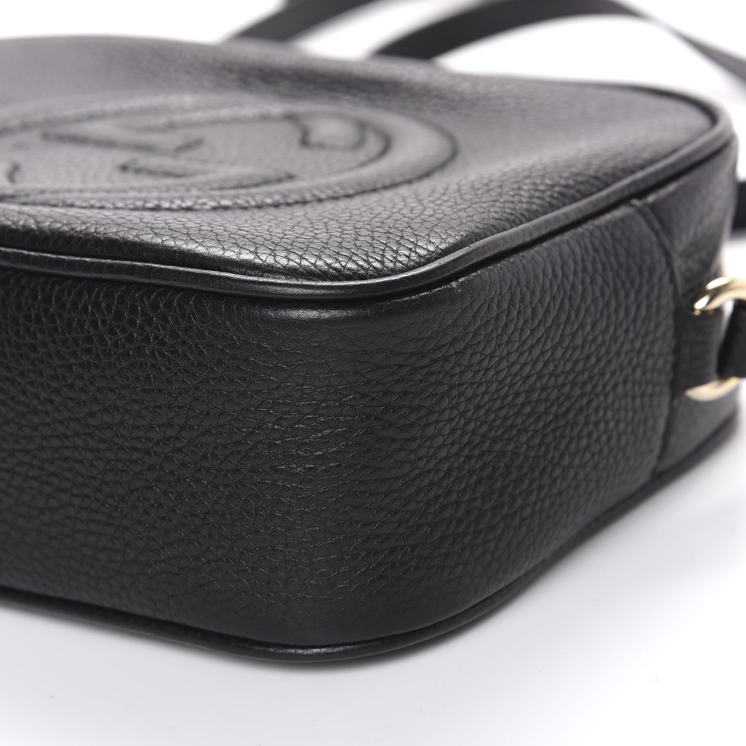 Gucci Pebbled Calfskin Small Soho Disco Bag Black 8 of 9