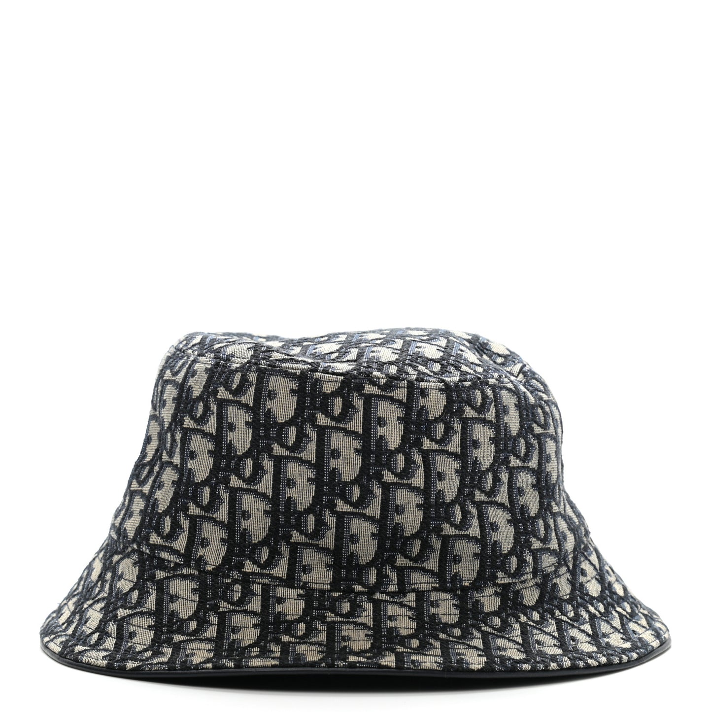 Oblique Jacquard Bucket Hat L Blue