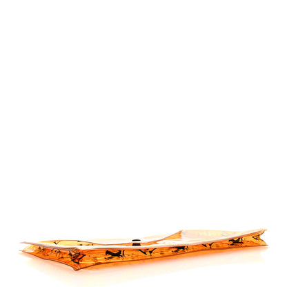 Louis Vuitton PVC Monogram Printed Envelope Pouch Orange 4 of 7