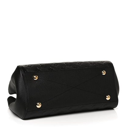 Louis Vuitton Empreinte Montaigne MM Black 4 of 13