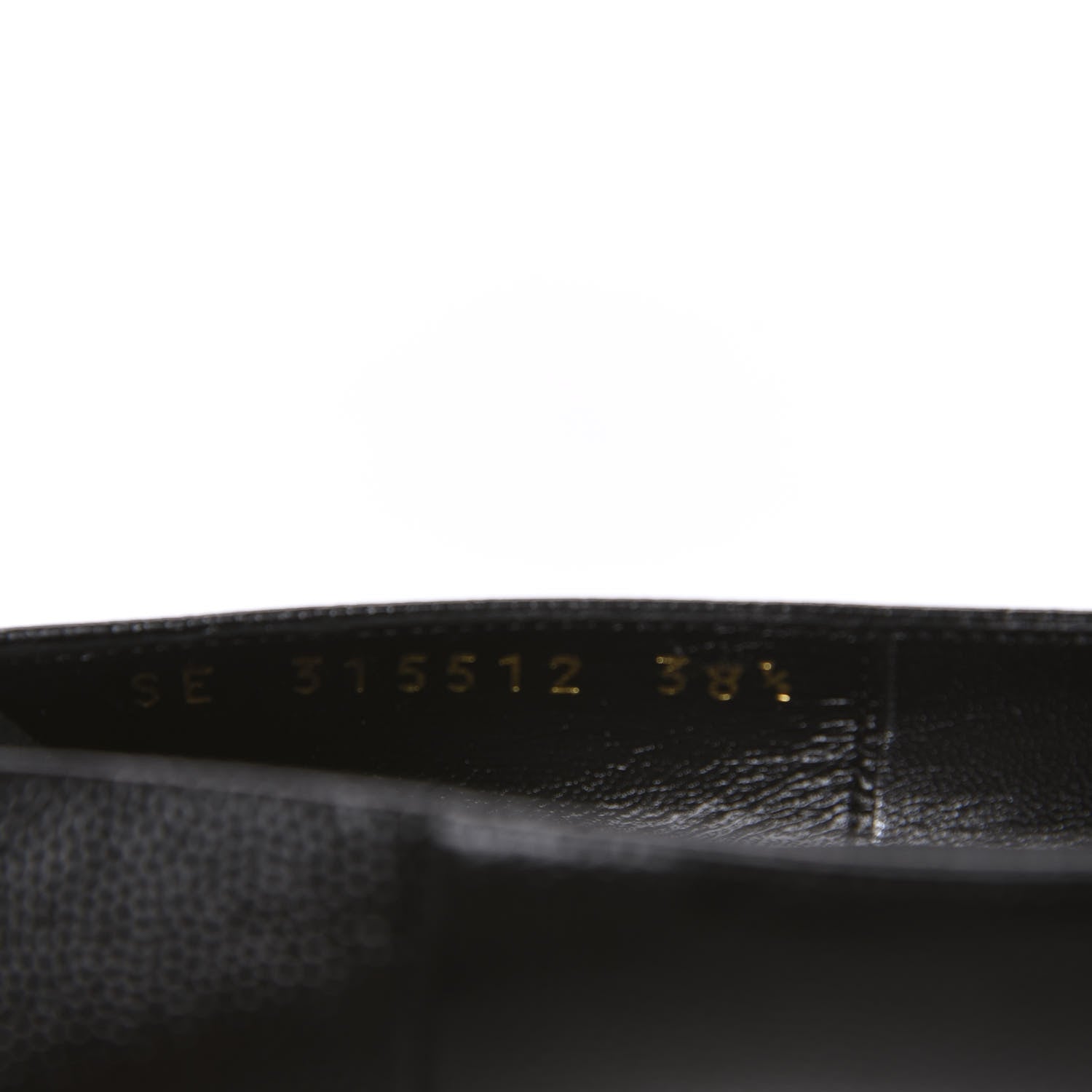 Saint Laurent Vernigolf Tribute Two 80 Platform Pumps 38.5 Black 8 of 10