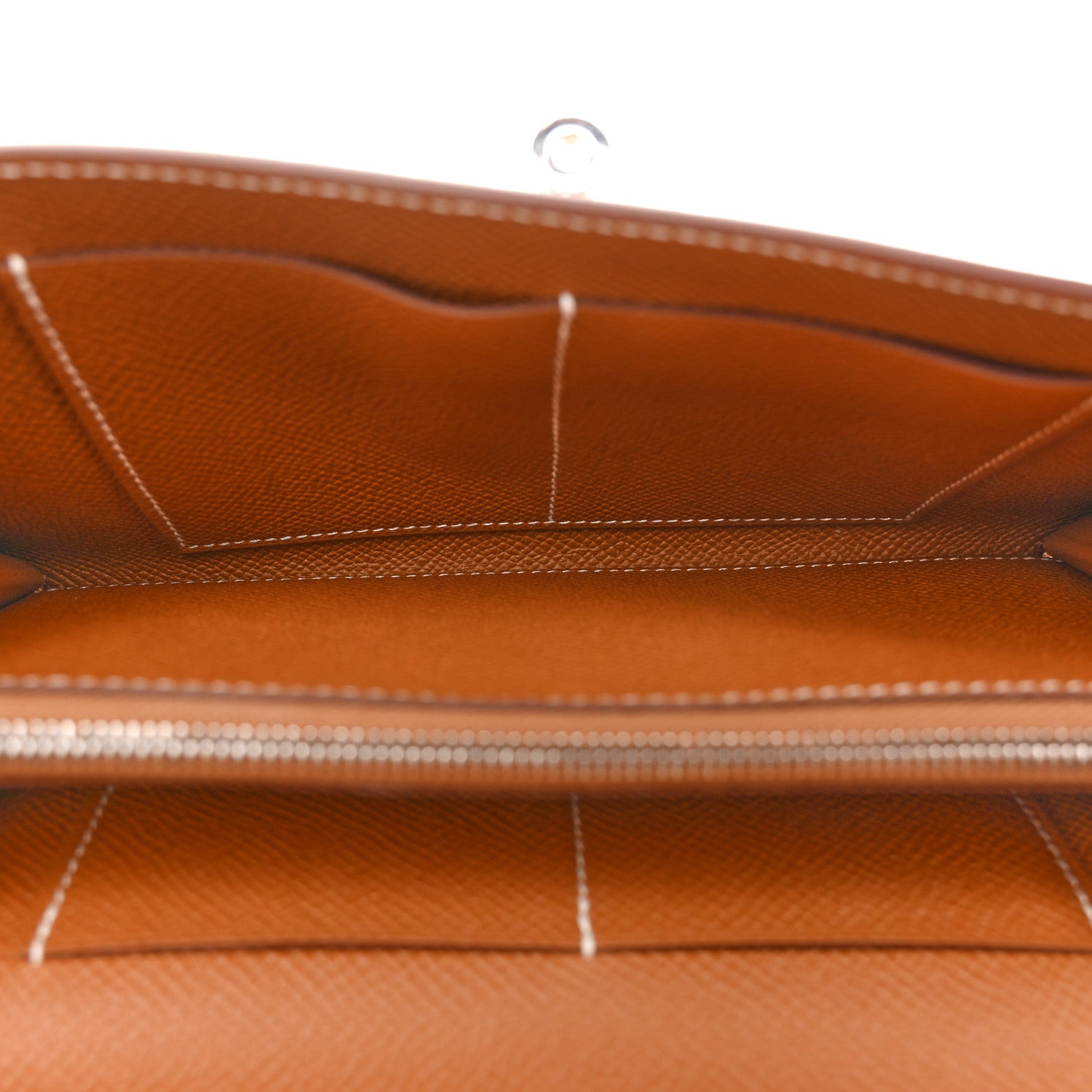 Hermes Epsom Kelly Wallet To Go Gold 5 of 11