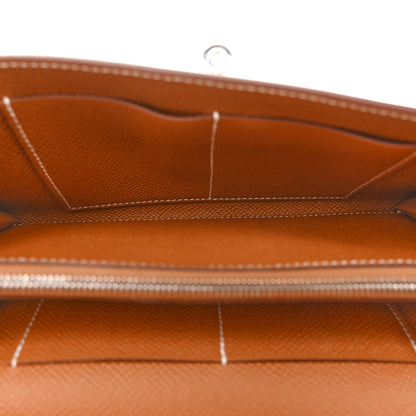 Hermes Epsom Kelly Wallet To Go Gold 5 of 11