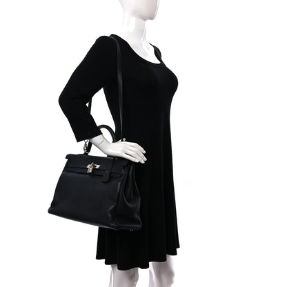 Hermes Togo Kelly Retourne 35 Black 2 of 14