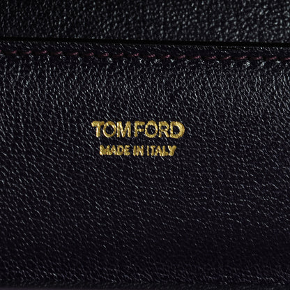 Tom Ford Calfskin Natalia Medium Bag Purple 7 of 9
