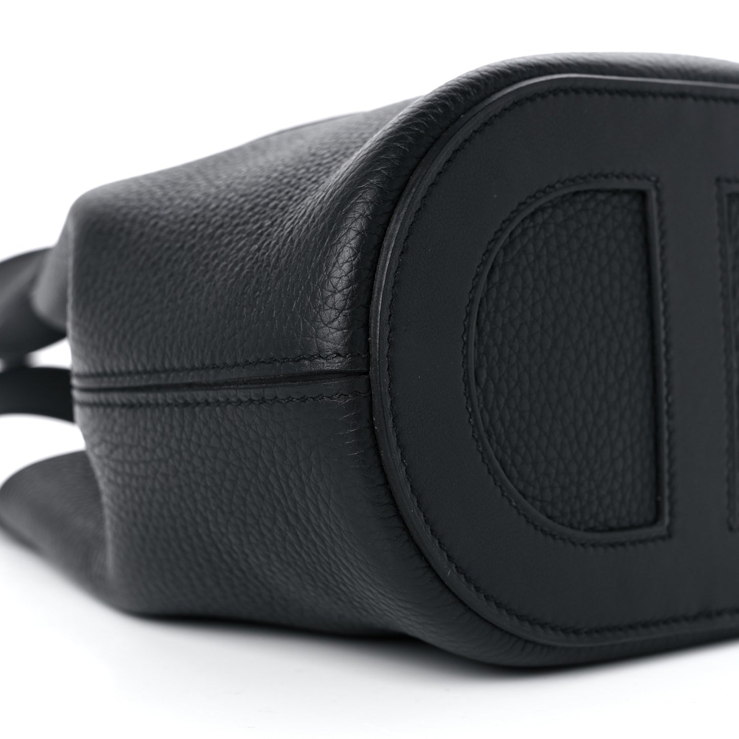 Taurillon Clemence Swift In-The-Loop 18 Bag Black