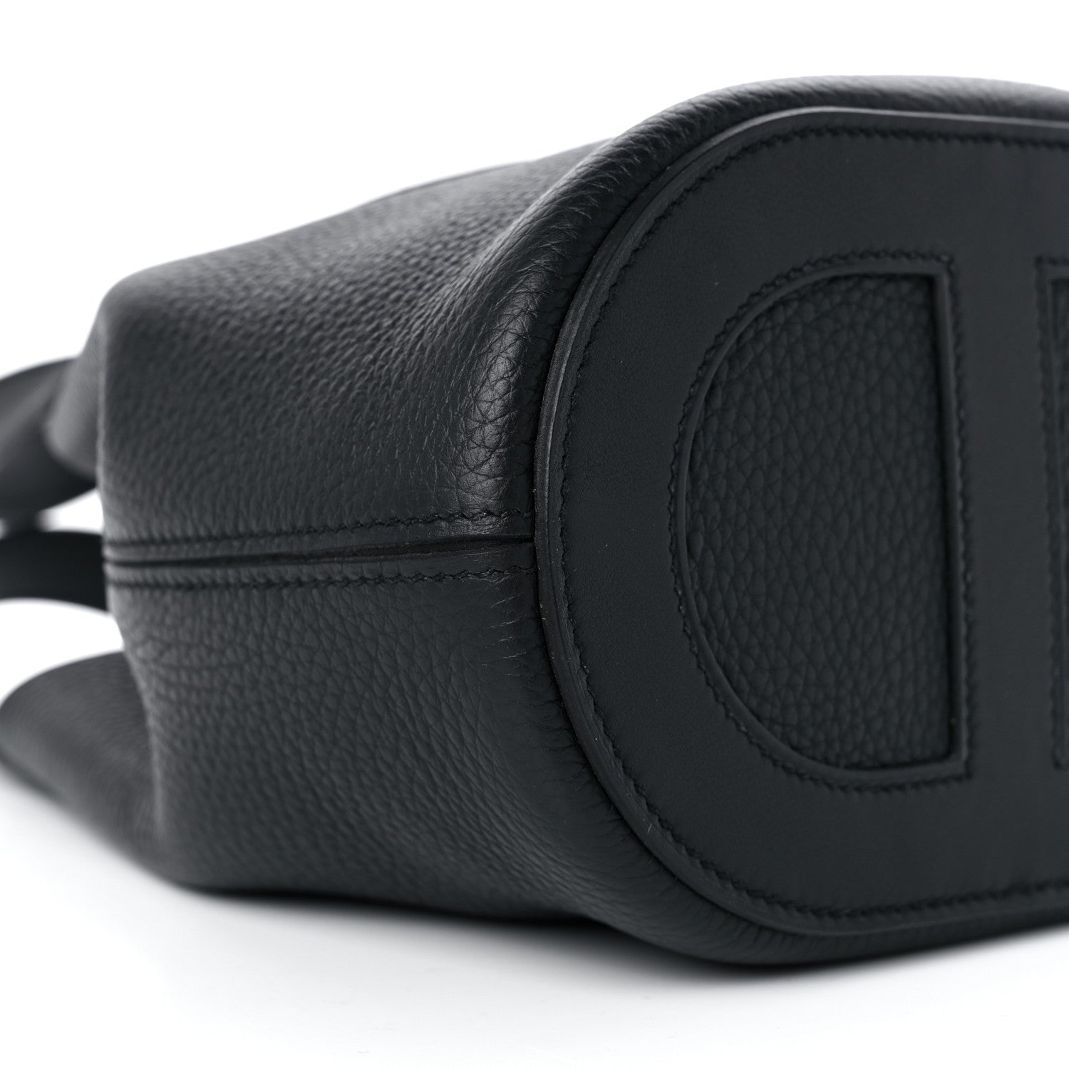 Hermes Taurillon Clemence Swift In-The-Loop 18 Bag Black 8 of 10
