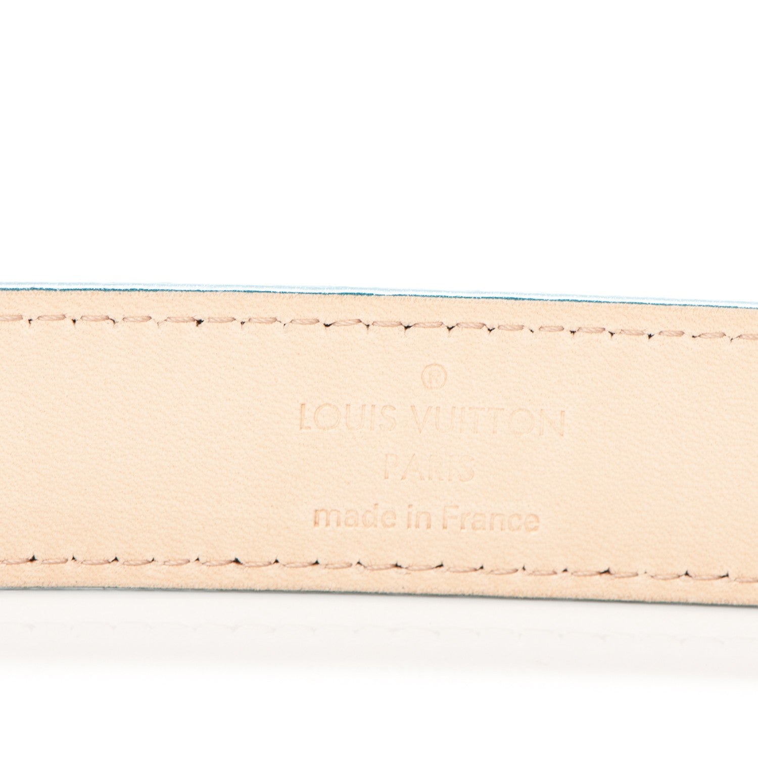 Louis Vuitton Vernis 25mm Phoenix Belt 90 36 Blue Galactic 6 of 7