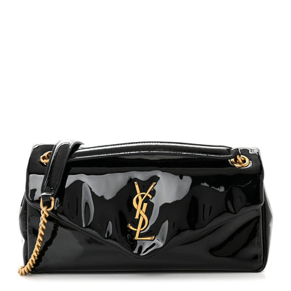 Saint Laurent Patent Calfskin Calypso Black 1 of 12