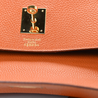 Hermes Togo Kelly Sellier 35 Orange 13 of 19