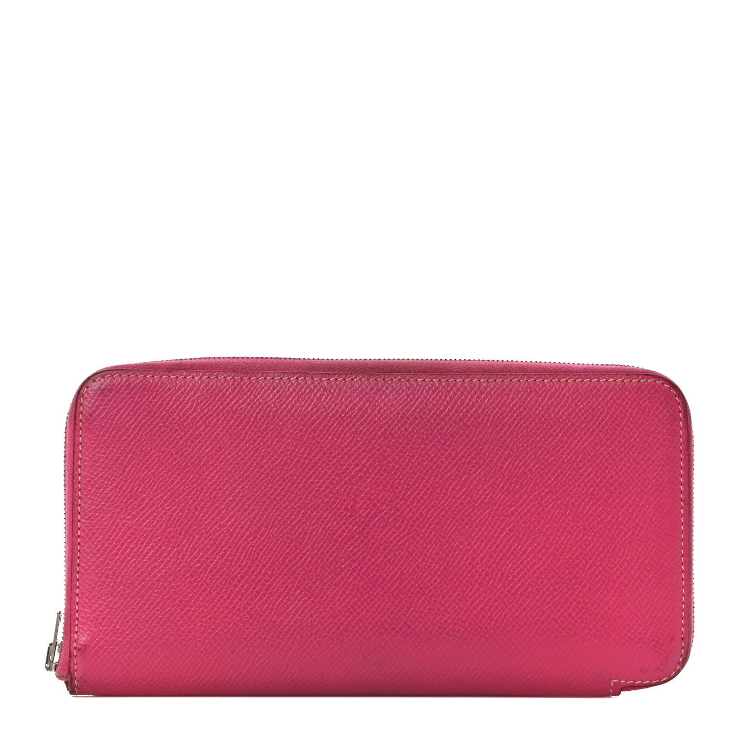 Hermes Epsom Silk'in Wallet Rose Tyrien 1 of 17