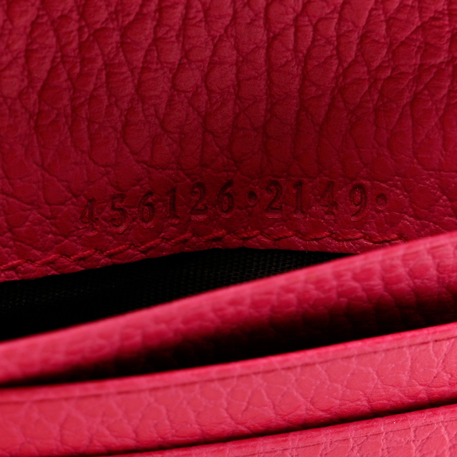 Gucci Dollar Calfskin GG Marmont Card Case Box Pink 7 of 9