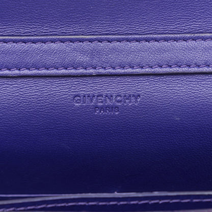 Givenchy Sugar Goatskin Pandora Chain Wallet Cobalt Blue 6 of 10