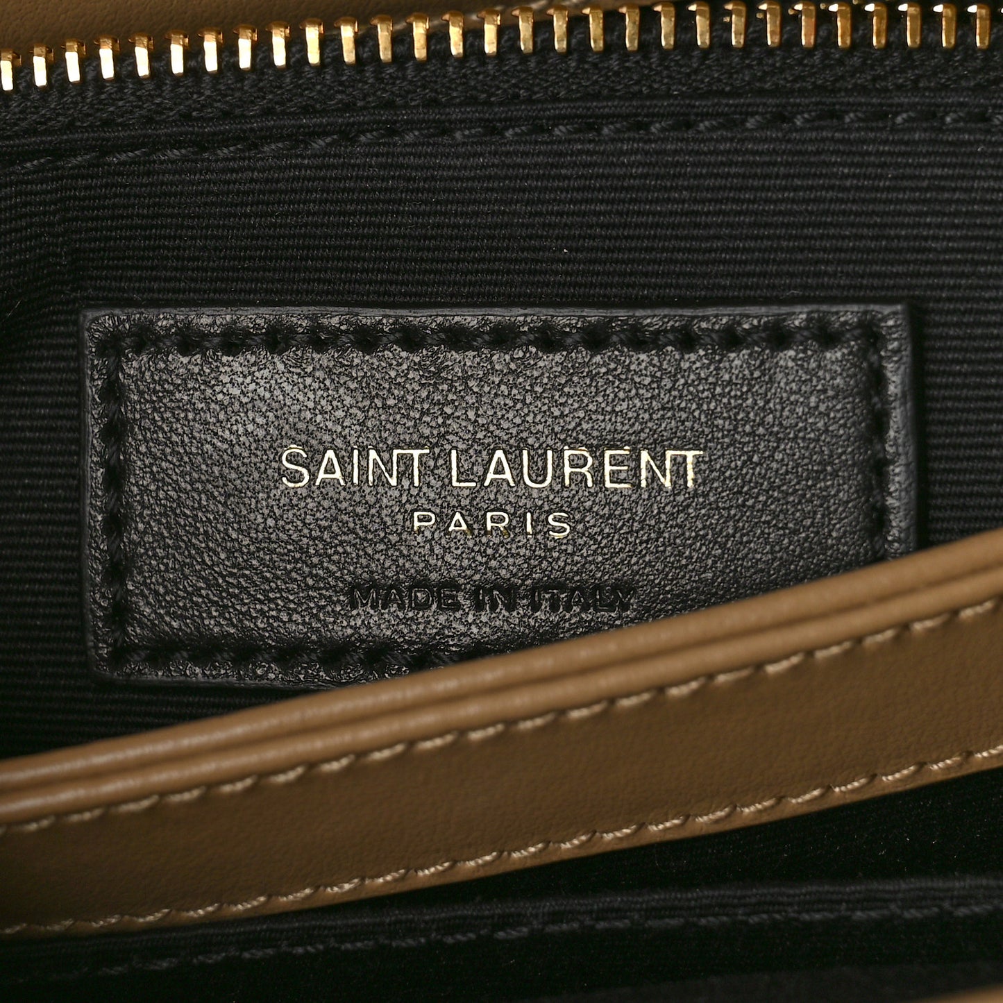 Calfskin Y Quilted Monogram Toy Loulou Crossbody Bag Dark Latte