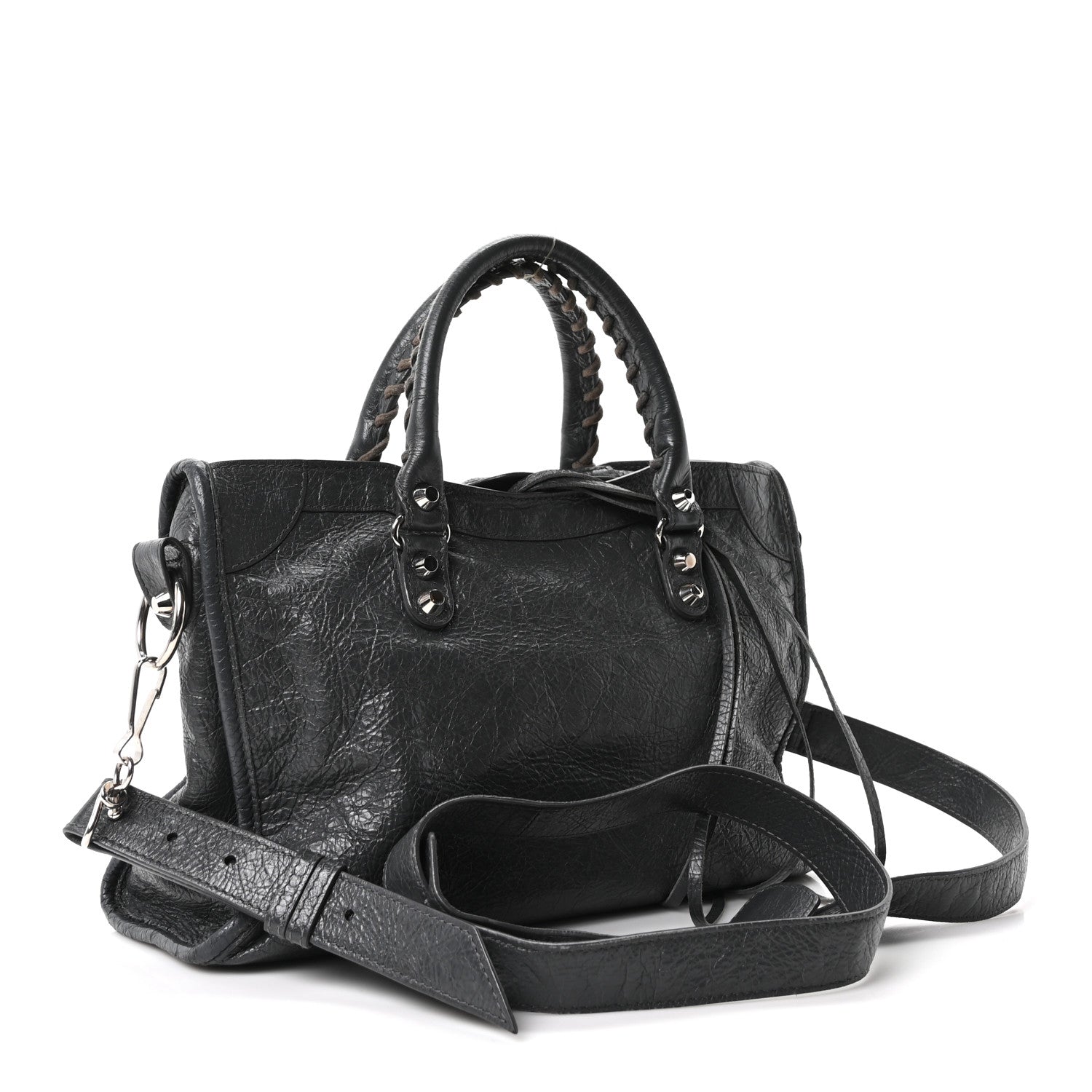Balenciaga Agneau Classic Silver Hardware S City Gris Fossile 4 of 11