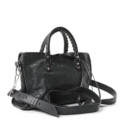 Balenciaga Agneau Classic Silver Hardware S City Gris Fossile 4 of 11