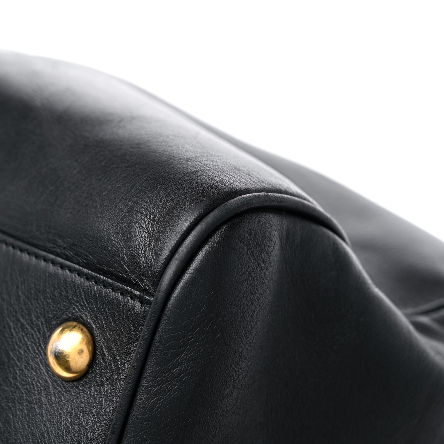 Calfskin Classic Duffle 12 Black